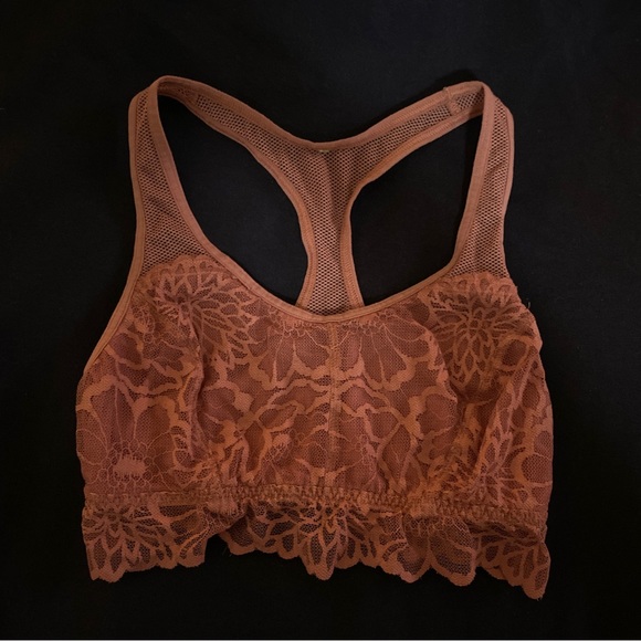 Victoria's Secret Pink Lace Bralette XS - Picture 1 of 3